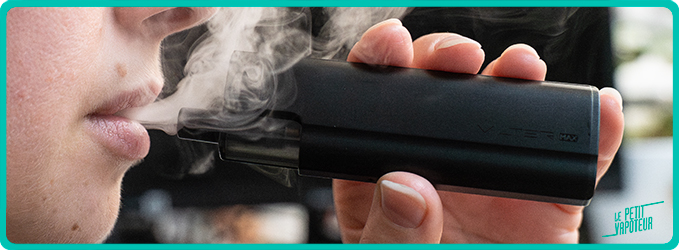 Tirage auto du Pod Vilter Max Aspire